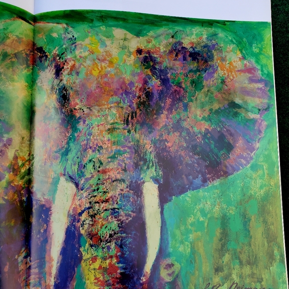 Leroy Neiman on Safari The Wildlife Experience 2003 48 Pages Painting Exhibit - Picture 11 of 16